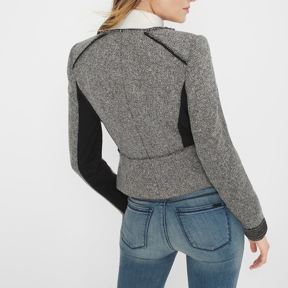 WHBM Petite Tweed Blazer - Picture 2 of 5